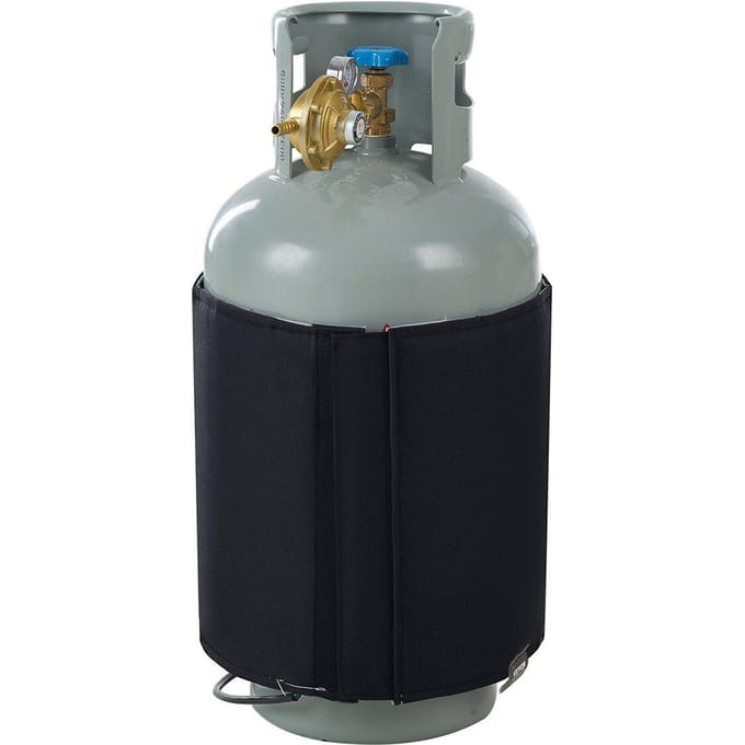 Geïsoleerde Bandstijl Gasflesverwarmer voor 40 lbs Gastanks 120W 90