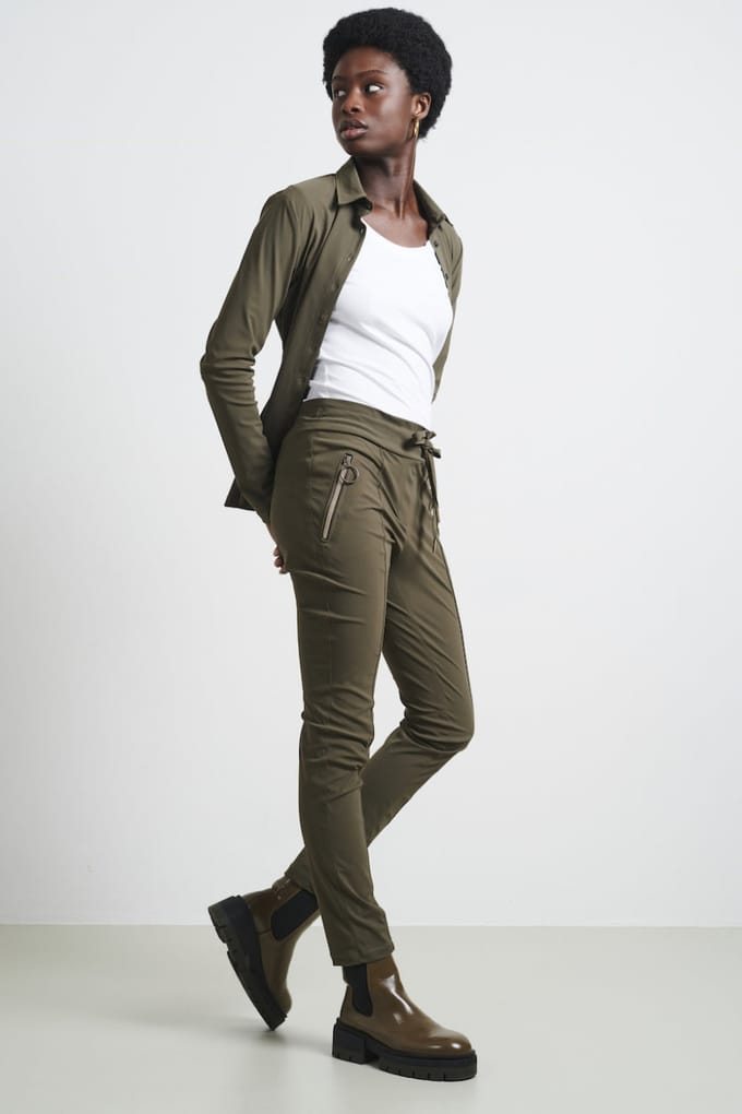 Pants Emma Technical Jersey | Army - Army / M