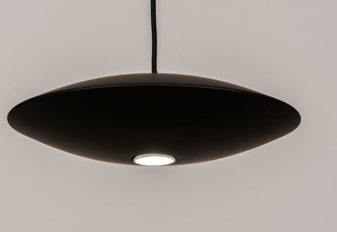 Lumidora Hanglamp 74380 - ILUME - GU10 - Zwart - Metaal - ⌀ 35 cm