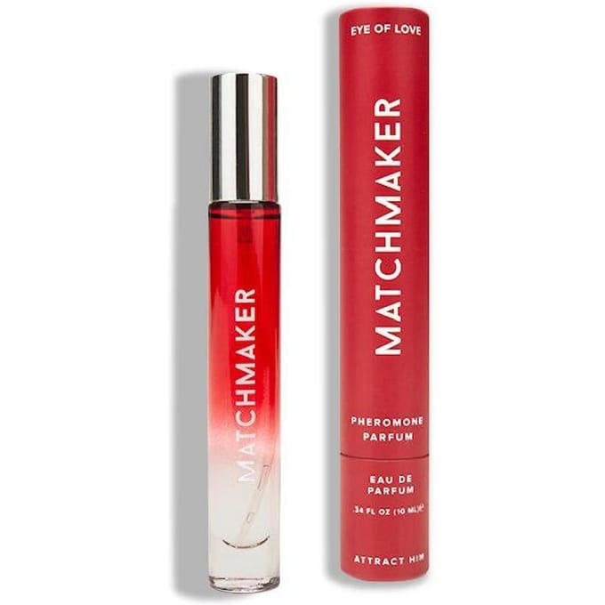 Œil d'Amour - Parfum avec phéromones pour femmes Entremetteur Diamant Rouge 10 ml