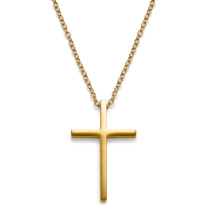 Unity | Goudkleurige Ketting met Kruis