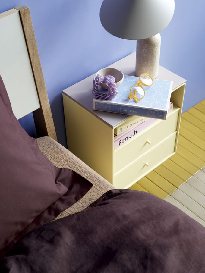 Montana Montana Mini 1006 Wandmodule met twee laden - Camomile