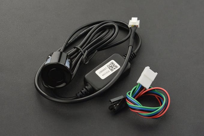ME007YS Waterdichte ultrasone afstandssensor (28~450cm, UART, IP67) SEN0312