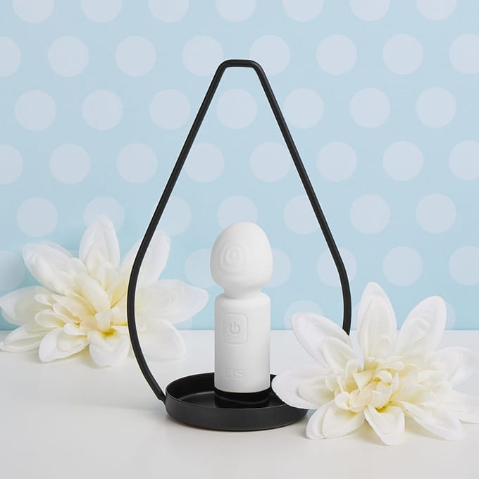EIS Discreet siliconen massageapparaat, 9,5 cm, waterdicht (IPX7)