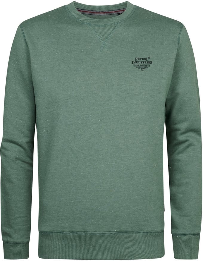 Petrol - Sweater - Donkergroen - M