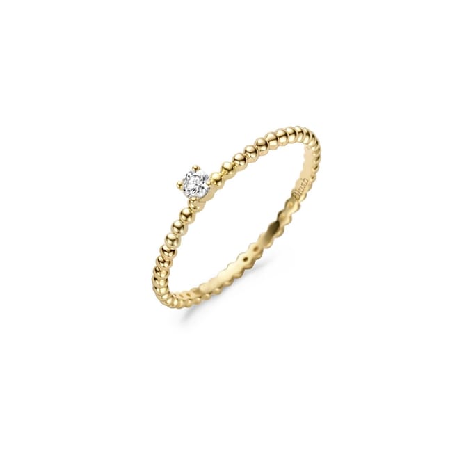 Blush Dames Ring Goud - Goudkleurig - 17.25 mm /  maat 54