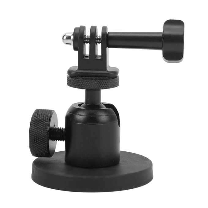 Support Magnétique pour Caméra Alliage d'Aluminium Rotule Support Magnétique Base Trépied pour Action 5 Pocket gray