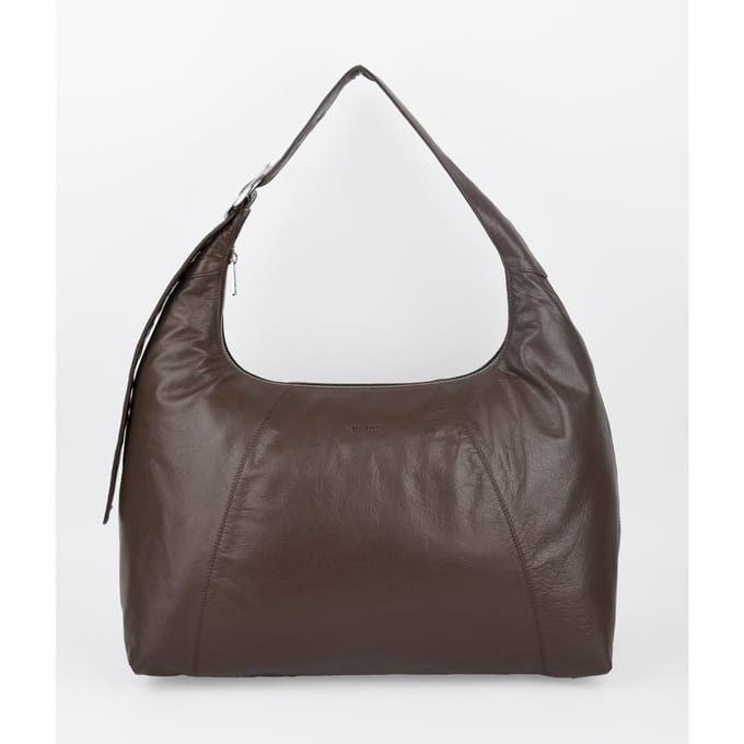 Núnoo Maxi Dandy Buckle Mountain Dark Brown Maat: OS | Handtassen Outlet | Unisex | Bruin