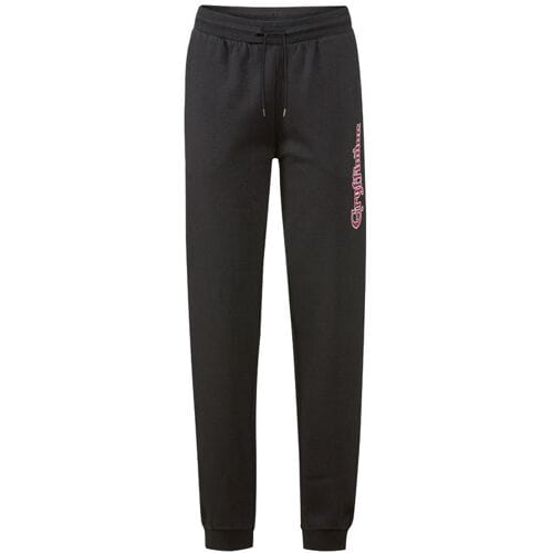Lidl Heren joggingbroek met print op het been (Zwart, S)