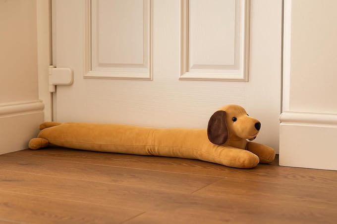 Leuke Tochtstrip Hond voor Deur Onderkant - Warmtebesparend