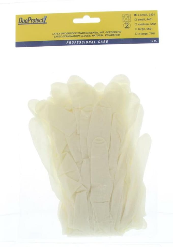 DuoProtect Handschoenen Latex 10ST