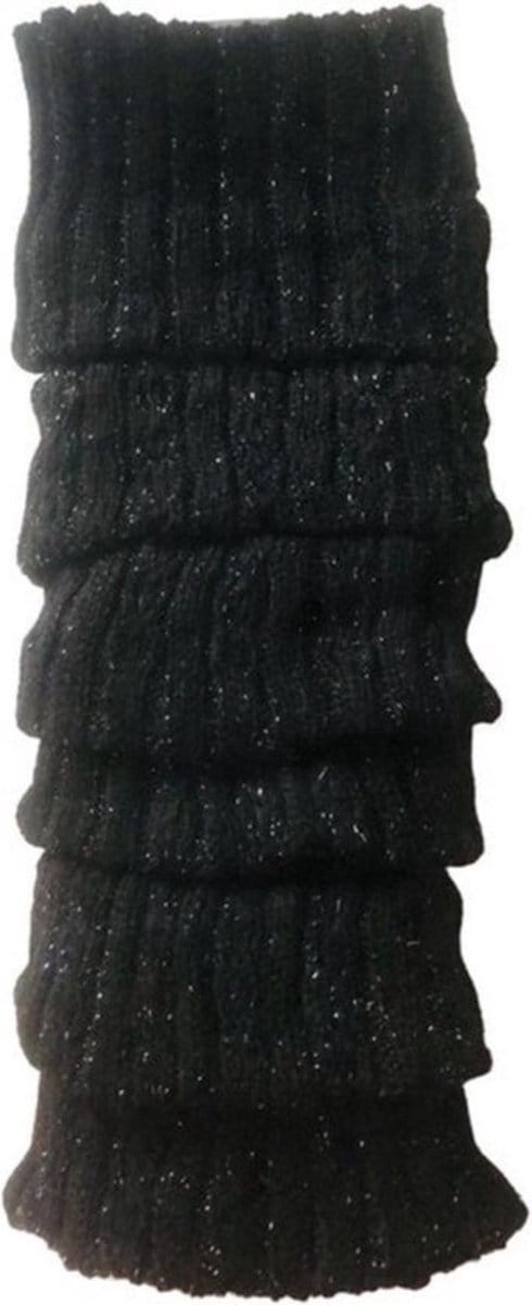 Modieuze Warme Beenwarmers / Sleever / Legwarmer | Beenwarmer | One Size - Zwart