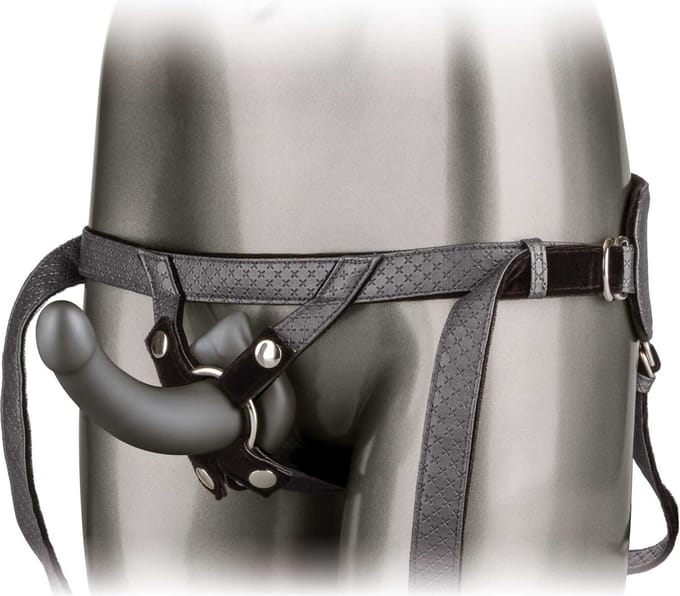 CalExotics - The Royal Ultra-Soft Set - Strap On Harness Grijs