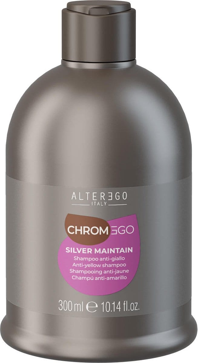 Alter Ego Silver Maintain Shampoo - 300 ml- Normale shampoo - Voor Alle haartypes -