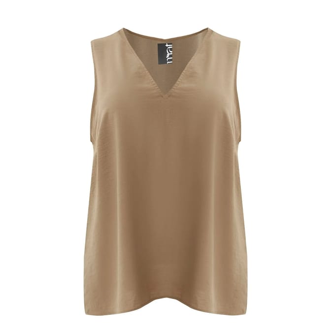 Luchtopgewassen Tanktop Dames Mat Fashion