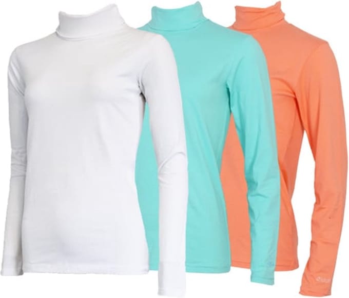 3-Pack Campri - Skipully - Wintersportpully - Dames - White/Aruba blue/Salmon (658) - maat M
