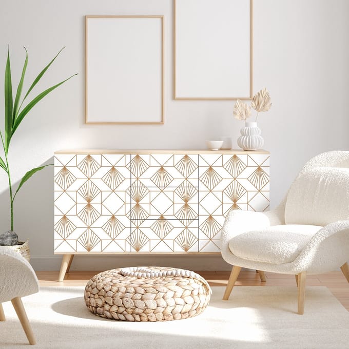 Scandinavische meubelsticker Auroran 60 x 90 cm