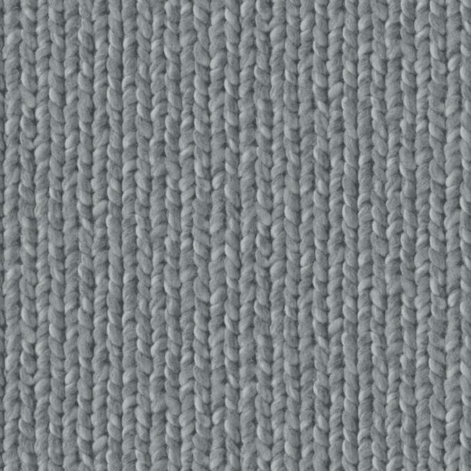 Dutch Wallcoverings Vliesbehang breisel wol - grijs