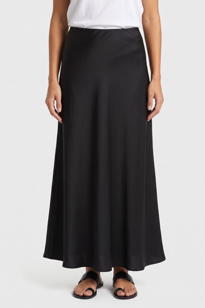 ARKET Jolo Maxi Skirt Black Größe: 36 | Maxiröcke Outlet | Damen | Schwarz
