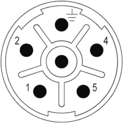 Weidmüller 1170350000 Krimpcontact 6 Crimpen 1 stuk(s)