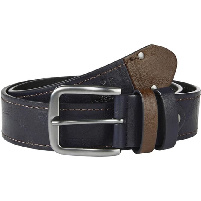 Jan Vanderstorm herren Riem - 105 - donkerblauw - Plus Size