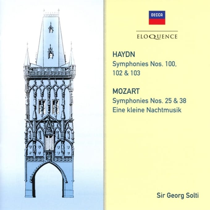 Haydn: Sym Nos. 100 / 102 / 103. Mozart: Sym Nos.25 & 38 / Etc