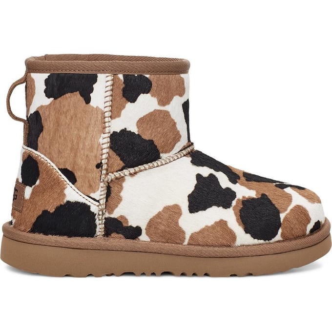 UGG - maat 36- Kids' Classic Mini Cow Print Unisex Laarzen
