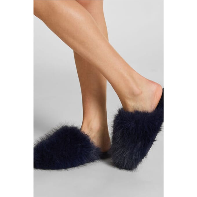 Hunkemöller Pantoffel Isabella Blauw