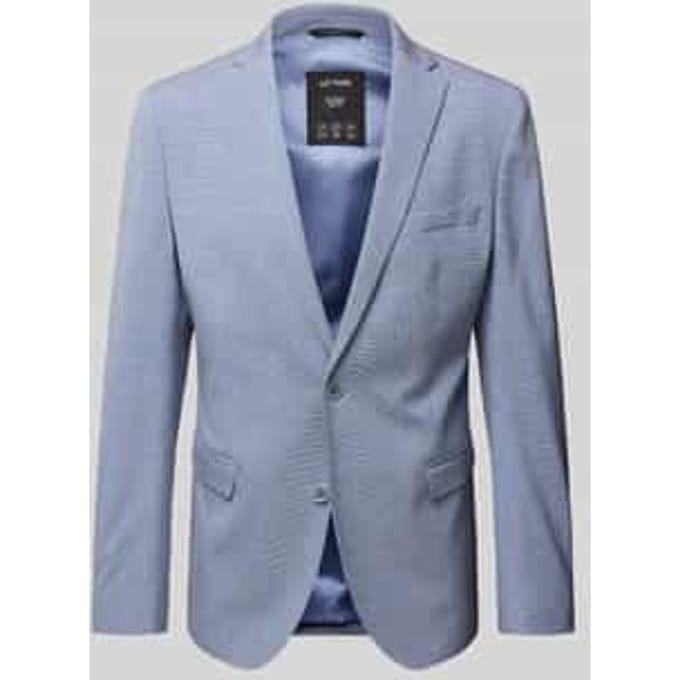 Slim fit colbert van viscosemix