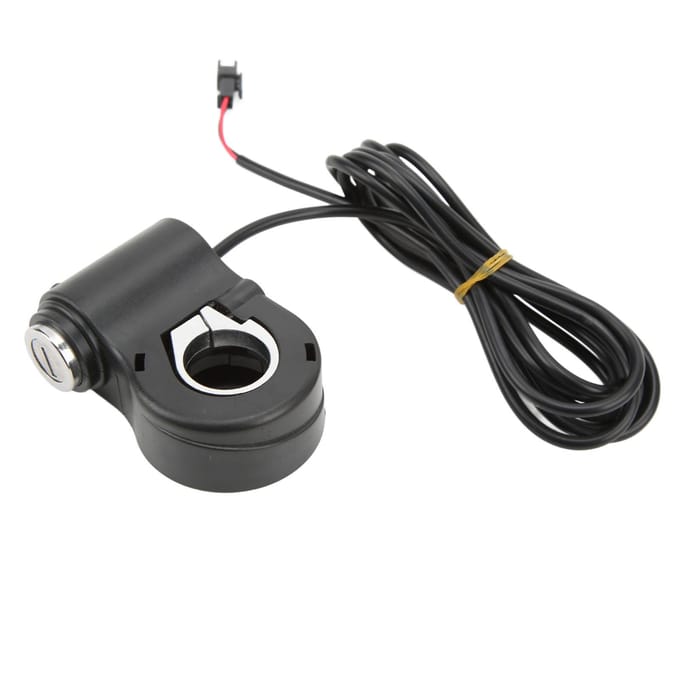 12243648V Universele Duurzame Elektrische Scooters Duimvergrendelingsset met Stuur Schakelaar black