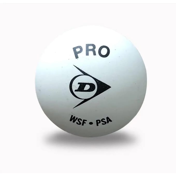 Dunlop Pro Squashbal - White - Doos