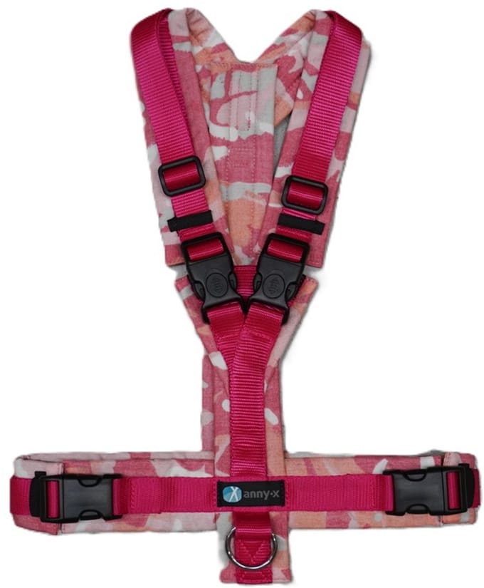Annyx hondentuig hondentuigje OPEN - ( neksluiting) Limited Edition - FIRE - maat M - Borstomvang 62-74cm