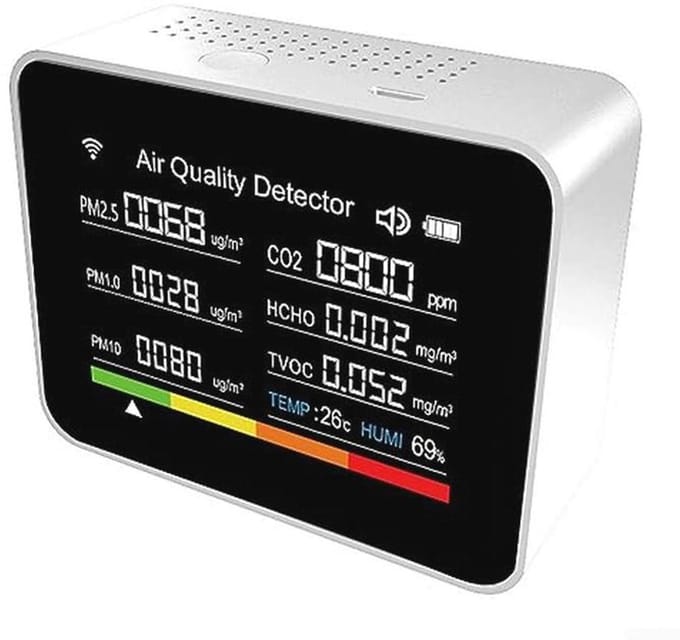 13-in-1 Binnen Luchtkwaliteit Meter met WiFi en App Monitor