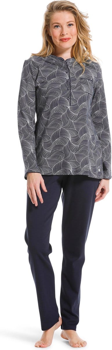 Pastunette – Grafic  – Pyjama  – 20222-178-4 – Dark Blue - 42