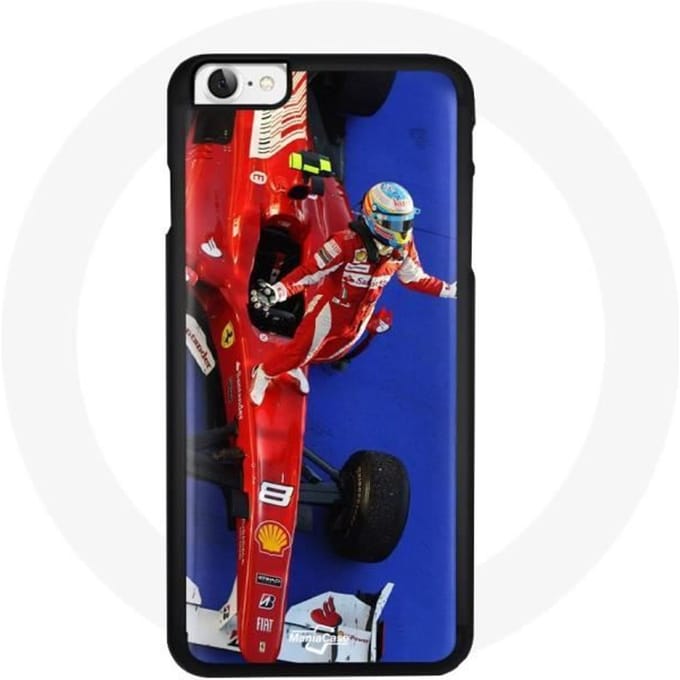 Coque Iphone SE Formula 1 Rouge Fernando Alonso