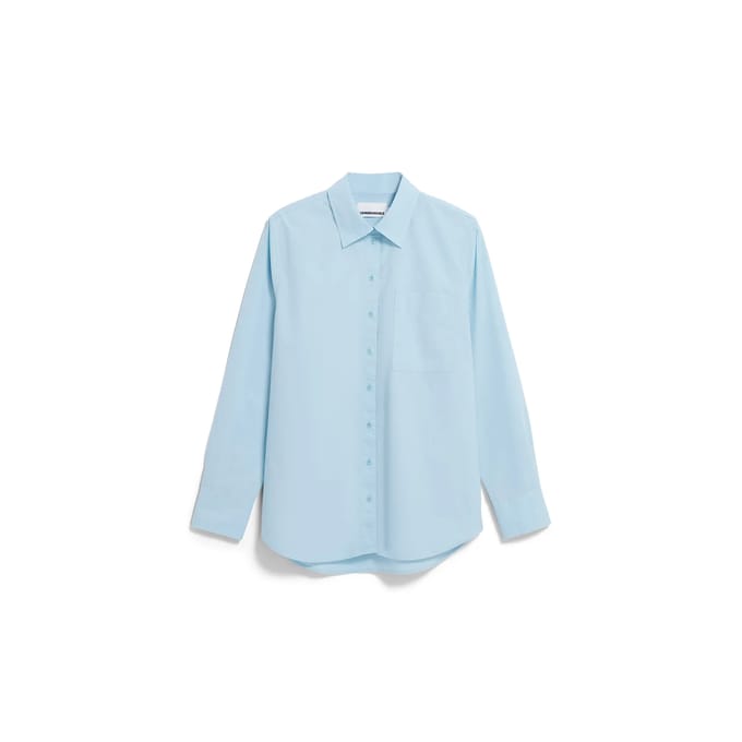 Langarmshirt van popeline Armedangels