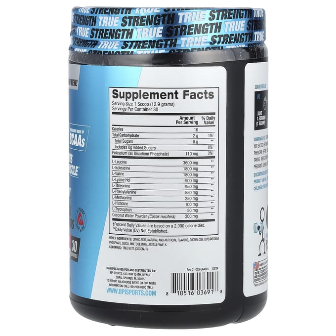 BPI Sports, Best EAA, Acides Aminés Essentiels, Citron Baies, 13,6 oz (387 g)