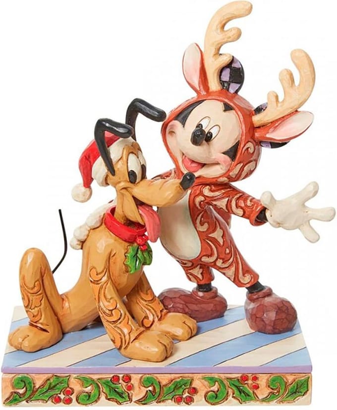 Mickey Mouse & Pluto Festive Friends 16 cm