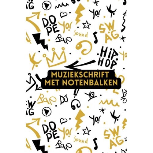Muziekschrift Met Notenbalken - Gold Arts Books