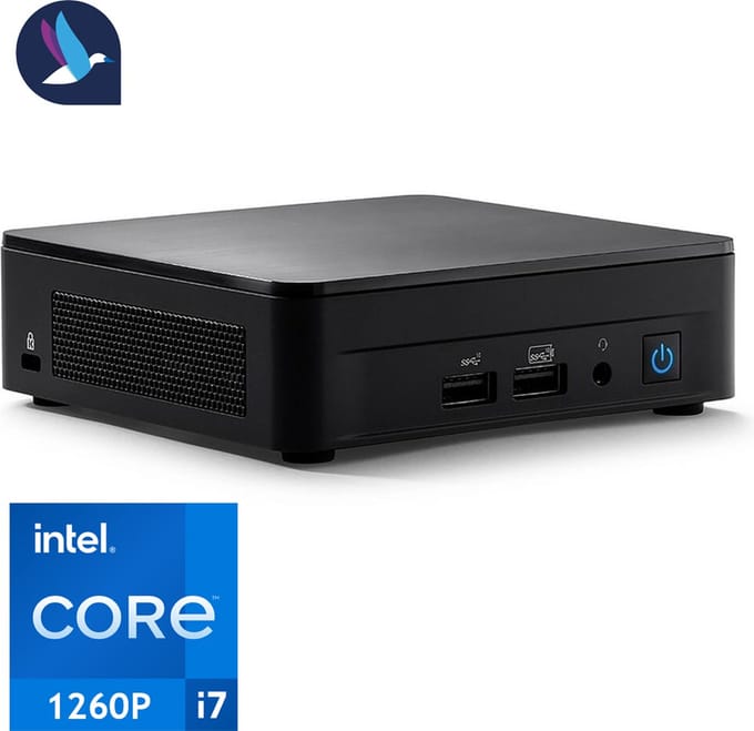 ASUS NUC Mini PC - Intel Core i7 1260P - 32 GB RAM - 1 TB SSD - Windows 11 Pro