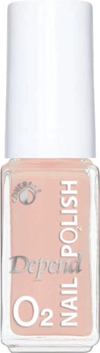 Depend Cosmetics Nagellak | Nailpolish | O2 | Zalmroze met shimmer| 728