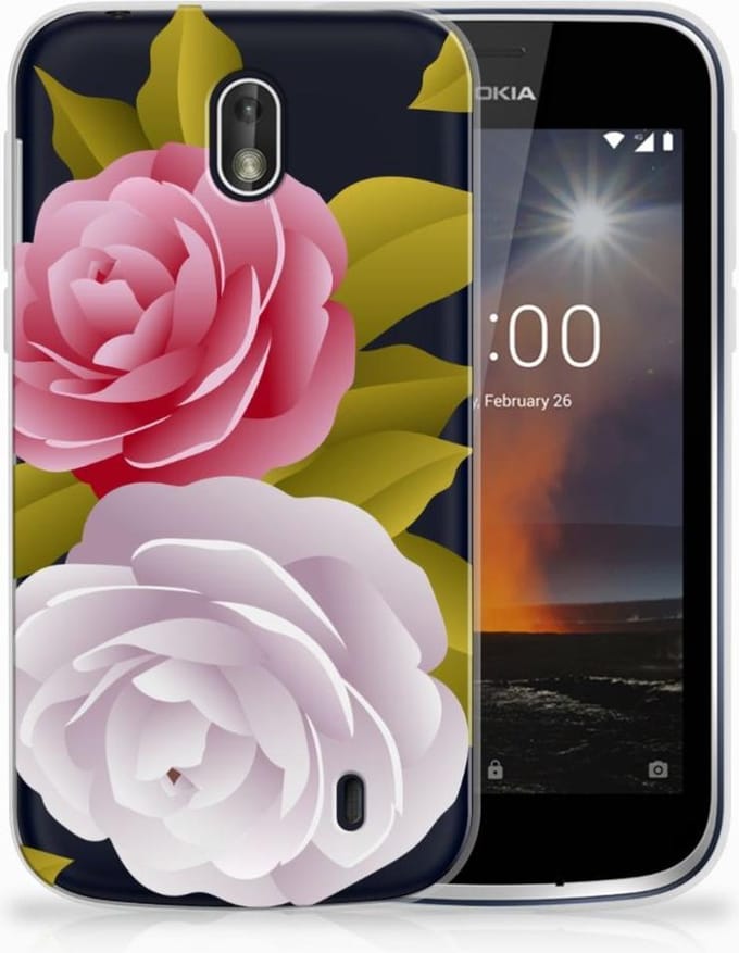 Nokia 1 TPU Case Roses