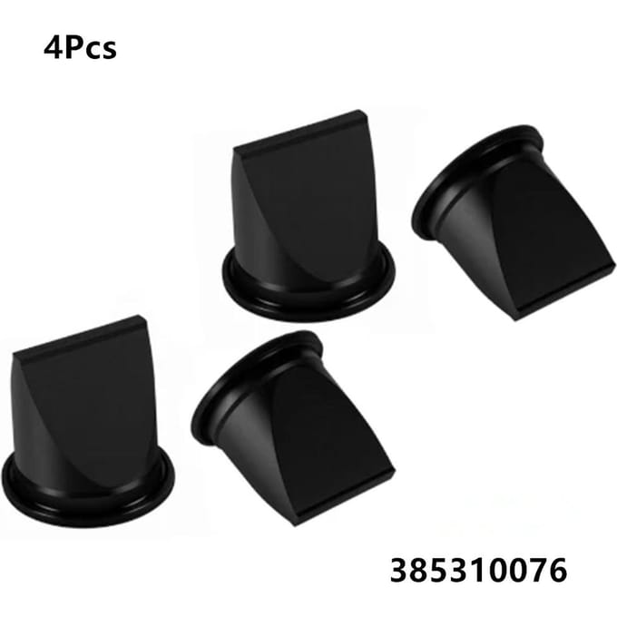 4 stuks Eendenbekklep Kit 385310076 Voor Boot Vacuüm Generator S & T Serie Pomp black