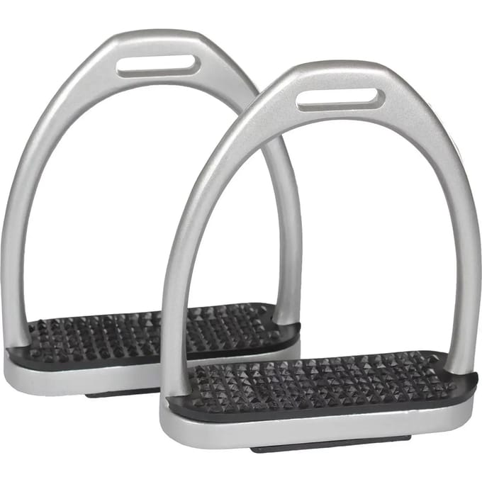 Horka aluminium stijgbeugel zilver 12cm