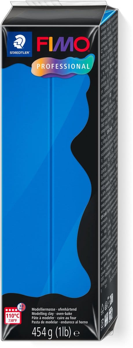 FIMO professional boetseerklei 454 g primair blauw