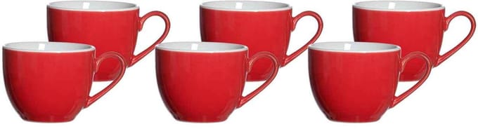 Espressotassen Doppio 80 ml Set van 6