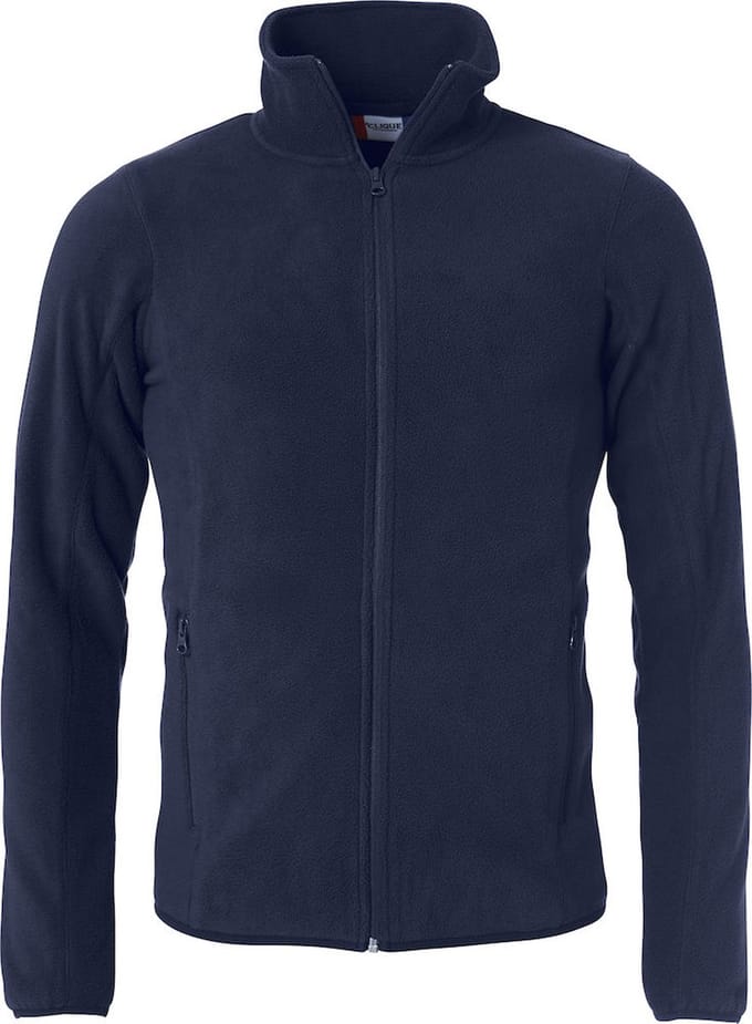 Clique Polar Fleece vest Basic - Donker Navy - Maat S