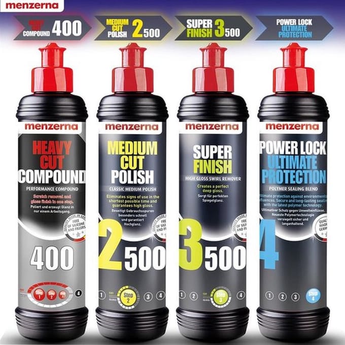 Menzerna Polijstmiddel - Premium Set - 1 ltr