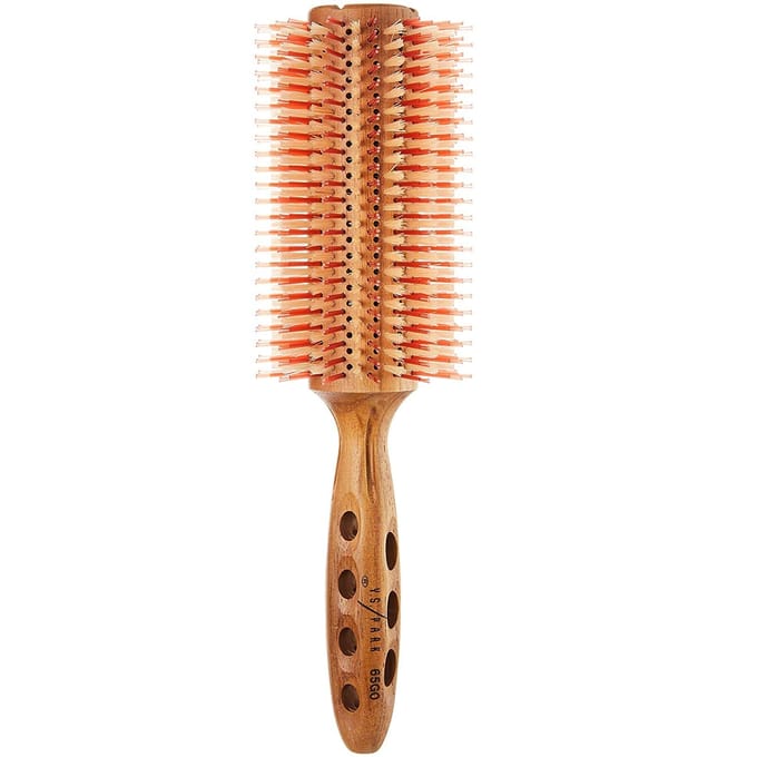 YS Park Professional Curl Shine Styler Roll Brush YS-65G0 Haarborstel - 1 stuk beige