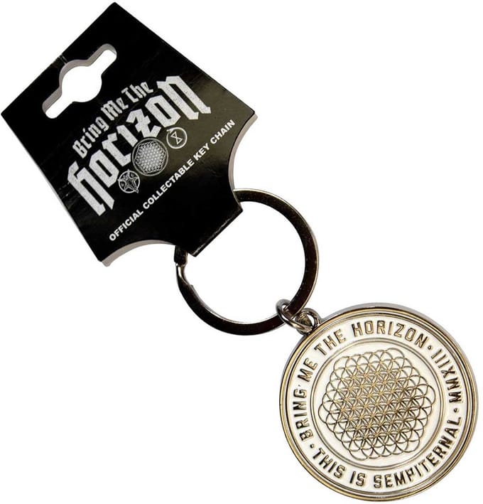 Bring Me The Horizon - This Is Sempiternal Sleutelhanger - Wit/Zwart